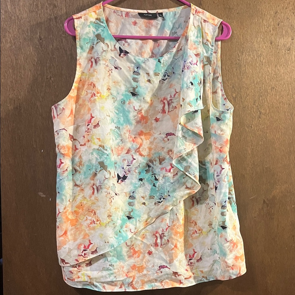 Apt. 9 Multicolor Sleeveless Blouse